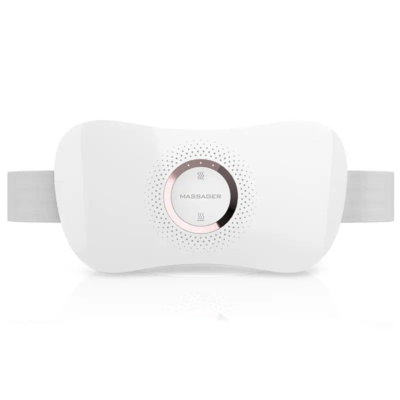 This period pain relief belt is designed to help reduce abdominal cramps and pain during menstruation. It features a lightweight and comfortable design constructed with breathable fabric that fits comfortably around your abdomen. It is an easy and effective way to reduce pain and discomfort for those enduring period pain.